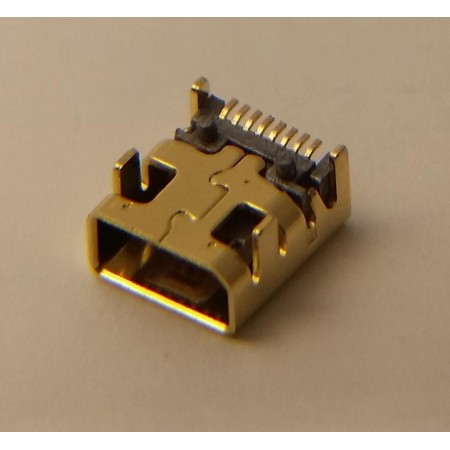 USB Mini Female DIP 8P FX19