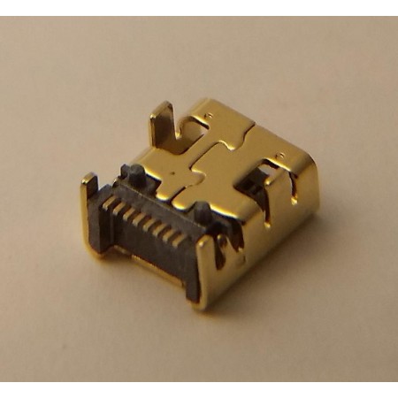 USB Mini Female DIP 8P FX19