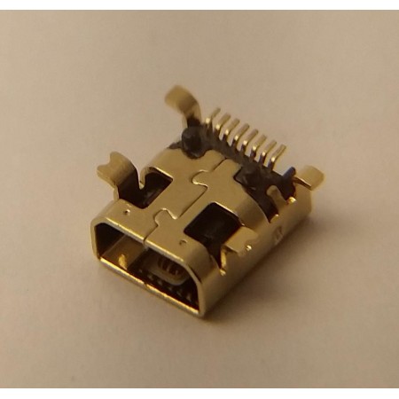 USB Mini Female SMT 8P FX20