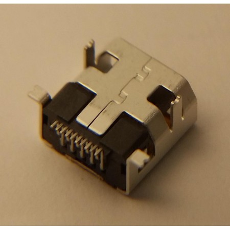 USB Mini 10P Long Front DIP Back SMT FX21