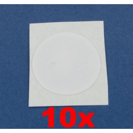 10x NFC Tag RFID Stickers NTAG 203 NDEF 13.56Mhz 27x1mm EEPROM ISO14443A Samsung Android