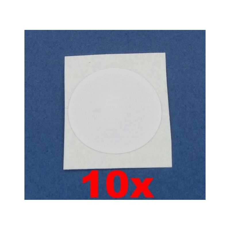 10x NFC Tag RFID Stickers NTAG 203 NDEF 13.56Mhz 27x1mm EEPROM ISO14443A Samsung Android