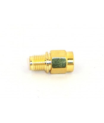 SMA male auf SMA femal Adapter gerade m/f Goldkotakt HF Verbinder