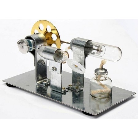 Stirling Motor Lernmodell dampfbetrieben Bausatz 1Set