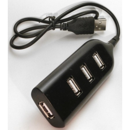 USB Verteiler 4-fach 4-Port 480Mbps Hub