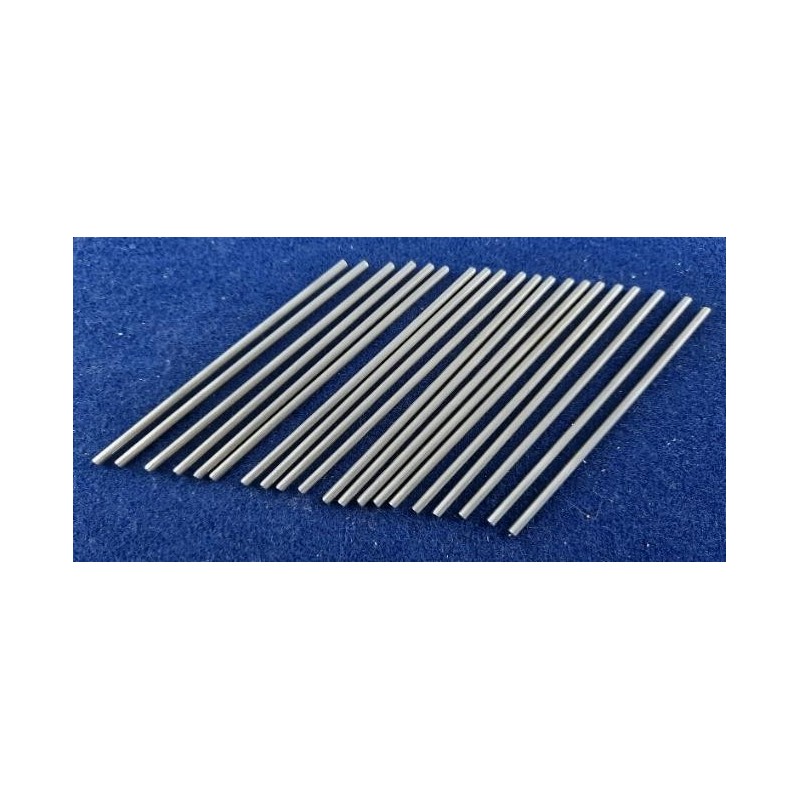 Wellen Edelstahl Rundstäbe 66 x 2,0mm 20 Stück Wellen Edelstahl Rundstäbe 66 x 2,0mm 20 Stück
