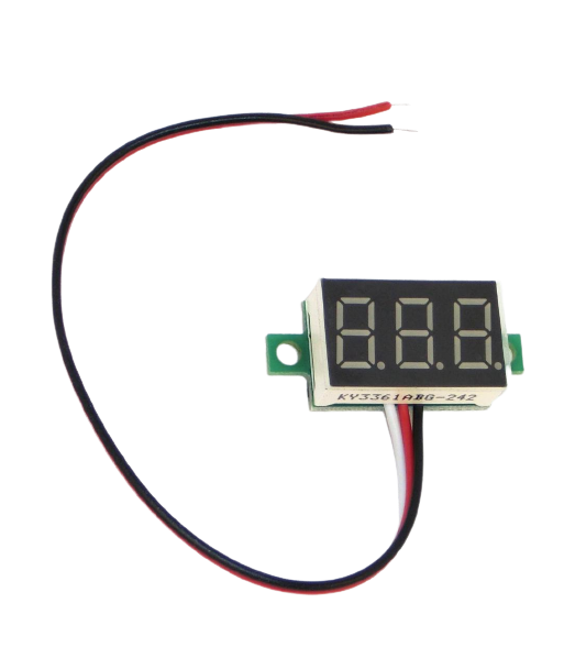 Spannung anzeigen Modul Voltage LED Display 2,5-32V DC prüfen überwachen DIY JR Spannung anzeigen Modul Voltage LED Display 2,5-32V DC prüfen überwachen DIY JR