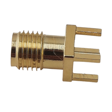 4 Stück SMA Buchse Printanschluss Leiterplatte gerade female - SMABUPRINT