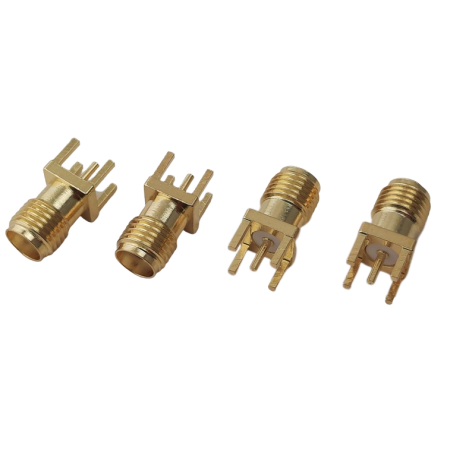 4 Stück SMA Buchse Printanschluss Leiterplatte gerade female - SMABUPRINT