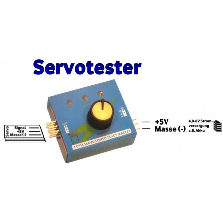 Servotester 3-fach 3 Funktionen